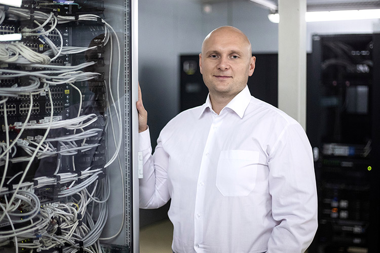 Tomas Simonaitis, KTU Interneto paslaugų centro Techninio administravimo skyriaus vadovas