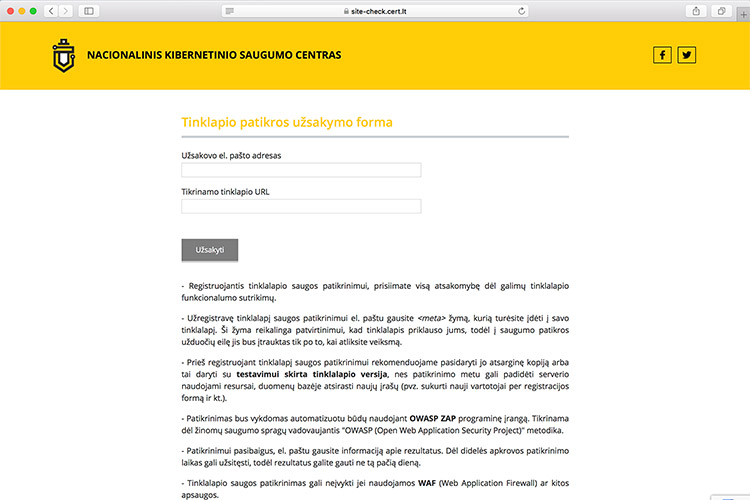 Tool for checking of the website security Tool for checking of the website security