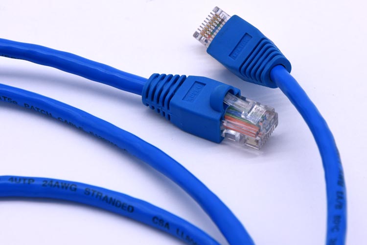 Interneto ir vietinio tinklo (LAN) kabeliai