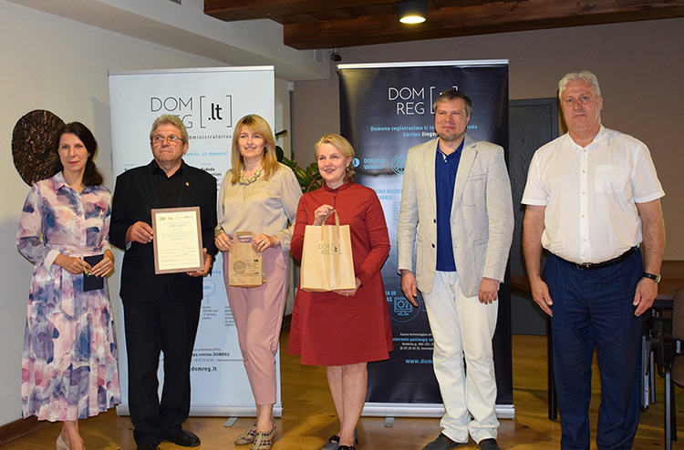 The most beautiful Lithuanian domain name was presented in Biržai The most beautiful Lithuanian domain name was presented in Biržai
